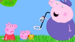 Grandpa Pig's Metal Detector 🔧 | Peppa Pig Official Full Episodes