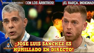 🚨JOSE LUIS SANCHEZ INTENTA HUMILLAR a JOTA JORDI en el CHIRINGUITO y SALE HUMILLADO ¡RIDÍCULO!