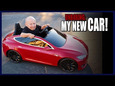 I received a Tesla for Christmas! (Unpacking)