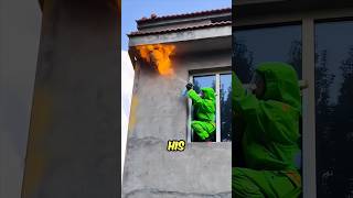 Man Destroys Beehive With Fire #shortsvideo
