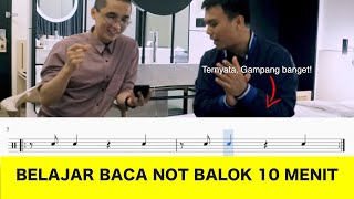 BELAJAR BACA NOT 10 MENIT! feat  Yosua Kamali