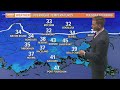 Payton's Saturday Forecast: Showers possible Sunday with chilly temperatures