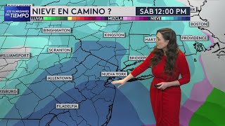 Nueva York espera temperaturas por debajo del punto de congelación y nieve