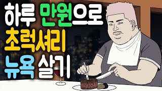 하루 1만원으로 초럭셔리하게 뉴욕 사는 방법