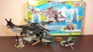 COBI Black Hawk - Recenzja \\ Unboxing zestawu nr 2355