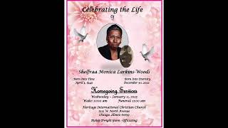 Homegoing Services - Shelfraa Larkins-Woods