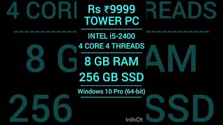 🔥🔥 i5-2400 | 8GB RAM 256GB SSD 🔥🔥 Windows 10 Pro (64-bit) #pc #256gbssd #8gbram #minipc