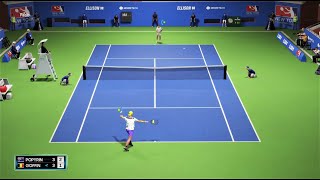Alexei Popyrin vs David Goffin ATP New York /AO.Tennis 2 |Online 23 [1080x60 fps] Gameplay PC