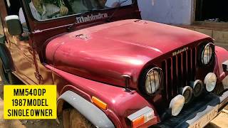 My Mahindra - Tribute Video for our 32 years old MM540 DP Jeep (watch with Subtitles)