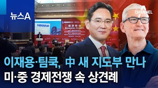 이재용·팀쿡, 中 새 지도부 만났다…미·중 경제전쟁 속 상견례 | 뉴스A