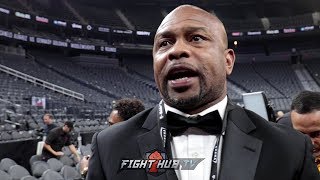 ROY JONES TO GGG "YA''LL SAID CANELO RAN & YOU RAN! HE CAME OUT & STALKED YOU!"