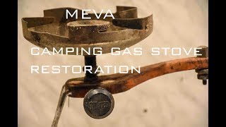 Amatérska renovácia plynového variča MEVA [ CAMPING GAS STOVE RESTORATION  ]