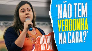 Sâmia detona bolsonarista que propôs bizarrice | Galãs Feios