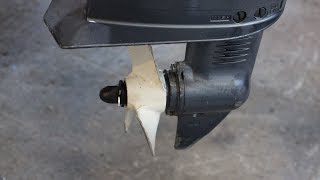 How to Change the Gear Oil in a Yamaha Outboard engine