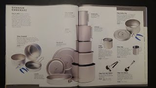 MSR titanium Cookware range from 2002