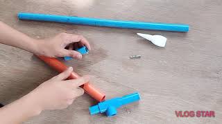 DIY: শক্তিশালী মার্বেল বন্দুকের জন্য ব্যারেল এবং বোল্ট অ্যাকশন (সেট আপ করা সহজ)