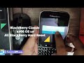 All BlackBerry Hard Reset/Password Unlock | BlackBerry Classic - 2766 OS 10 Password Unlock