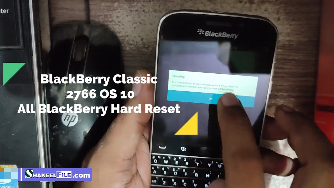 All BlackBerry Hard Reset/Password Unlock | BlackBerry Classic - 2766 ...