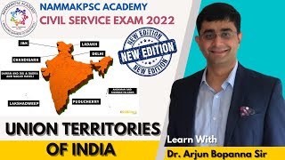 Union Territories of India | KAS Mains | Indian Polity | Dr.Arjun Bopanna | #UPSCEXAM | #NammaKPSC