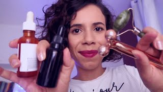 ASMR | MASSAGEM FACIAL RELAXANTE EM VOCÊ