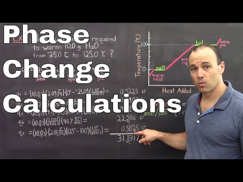 Gen Chem II - Lec 3 - Phase Change Calculations Gen Chem II - Lec 3 - Phase Change Calculations
