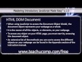JavaScript Training Tutorial HTML DOM Document