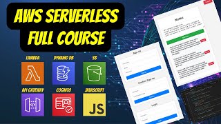 Ultimate AWS Serverless Course 2024 | Build & Deploy Serverless Apps