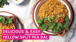 Yellow Split Pea Dal Recipe