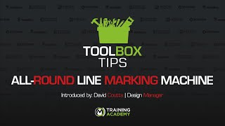 ToolBox Tip's | Graco LineLazer V 200HS The all-round Line marking machine | Presented by Meon