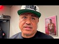 Robert Garcia says Vergil Ortiz happy to WELCOME Jaron Ennis to 154 after Chukhadzhian win