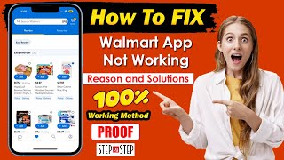How to Fix : Walmart App Not Working Problem - New Updated Method 2026