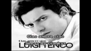 Luigi Tenco - Ciao amore ciao (karaoke fair use)