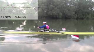 Catch Comparison - rowing in the blade