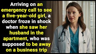 Arriving at the call to see a little girl, the doctor froze in shock upon seeing her HUSBAND there