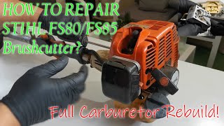 VTECH 54 - Stihl FS85 Brushcutter Troubleshooting & Repair