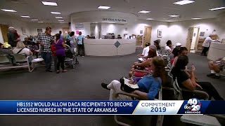 Bill to allow DACA recipients to become nurses.