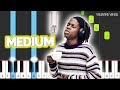 Daniel Caesar - Best Part (feat. H.E.R.) - Piano Tutorial (MEDIUM)