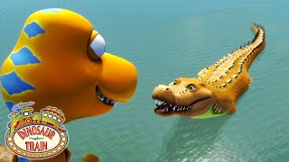 The Sneaky Diana Deinosuchus! | Dinosaur Train