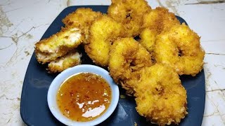 ပုဇွန်​ ဒိုနပ်စ် Shrimp Donuts