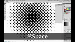 Illustrator Tutorial - Vector Halftone Effect (no plugins, no Photoshop)
