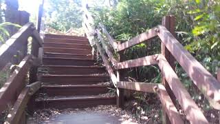 Climbing lion rock in Mt.Bonghwa