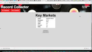 Sinatra App Walkthrough