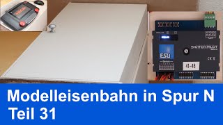 Erste Erfahrungen mit dem ESU SwitchPilot 3 Servo OLED und neuer Platz mit Schutzhaube für die CS3