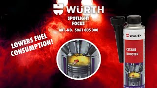 Lower your fuel consumption with Würth's Diesel Additive Cetane Booster