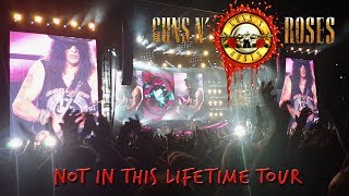 Guns N' Roses - Sweet Child O' Mine | Not In This Lifetime tour - Full Intro Stockholm, Sweden
