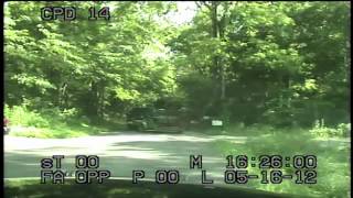 Excerpt from dash cam video that got Coopertown cop fired