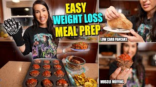 EASY Weight Loss Meal Prep & Recipes