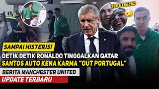 LANGSUNG BALAS DENDAM DI DEPAN PUBLIK, Lihatlah cara Ronaldo Permalukan Santos saat tinggalkan Qatar