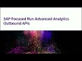 learn about the latest innovations of sap focused run in analytics u0026 intelligence