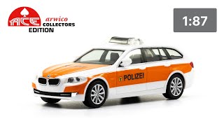 1:87/H0 ACE BWM 5er Touring Kantonspolizei Uri